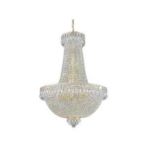Luci moderne grande illuminazione lampadario di cristallo per la decorazione della chiesa LT-71027
