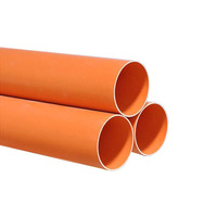 Conductos de PVC para Cables de Alimentación SHEN SU, Alta Presión, No Tóxicos, Anticorrosivos, 50-200mm, para Instalaciones Subterráneas