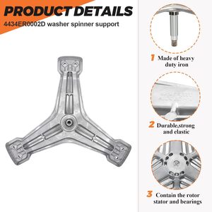 Support de <span class=keywords><strong>tambour</strong></span> de <span class=keywords><strong>lave</strong></span>-<span class=keywords><strong>linge</strong></span> à chargement frontal 4434ER0002H pour machine à laver LG Kenmore - Product Image 2
