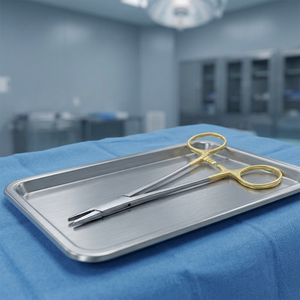Pince hémostatique chirurgicale en acier inoxydable, instrument manuel pour l'hémostase, classe I CE - Product Image 2
