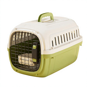Cage <span class=keywords><strong>de</strong></span> <span class=keywords><strong>transport</strong></span> pour animaux <span class=keywords><strong>de</strong></span> compagnie, approuvée par les compagnies aériennes, écologique, portable, 51*35*31cm, <span class=keywords><strong>en</strong></span> PP et acier inoxydable, pour chat et <span class=keywords><strong>chien</strong></span> - Product Image 2