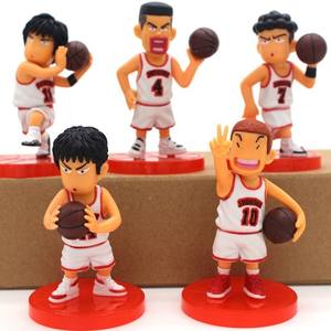 Figuras de Acción de PVC de Anime Slam Dunk, 7.6 cm - Sakuragi Hanamichi, Rukawa Kaede, Akagi Takenori, <span class=keywords><strong>Mitsui</strong></span> <span class=keywords><strong>Hisashi</strong></span> - Product Image 2