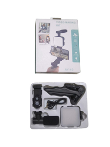 Ay49 Mini Pocket Điền Ánh Sáng Cầm Tay Microphone Điền Ánh Sáng Set LED <span class=keywords><strong>Flash</strong></span> Phát Sóng Trực Tiếp Điền Ánh Sáng Ảnh Tự Sướng Thanh - Product Image 3