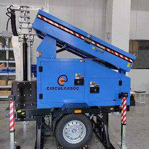 Remorques d'éclairage mobiles solaires pour la construction et les bâtiments et solution hors réseau - Product Image 4