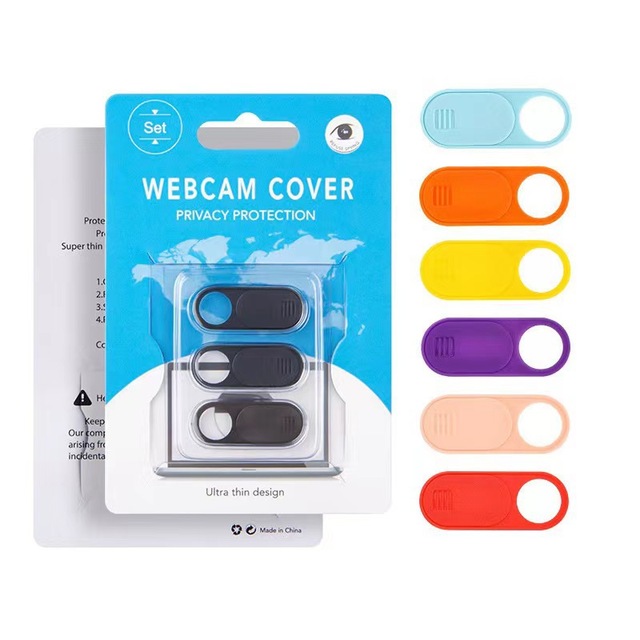 High Quality Custom Logo Antispy Slide Camera Lens Cover Laptop Phone Tablet Webcam Privacy Cover for Promotion Gift