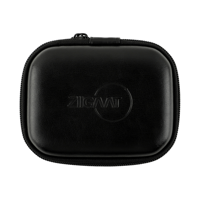 Hot Sale Products ZiiGaat PELLEPOD Leather Earbud Case All-in-One Secure Storage Elegant Luxury Leather Earphone Accessories