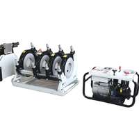 Nouvelle machine de soudage de tuyaux portable professionnelle 380V 50/60Hz HaishaHDPE, fusion bout à bout, 250-450mm, hydraulique 10Mpa, CE 0-270