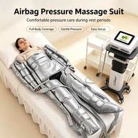 Combinaison de massage par compression à 24 chambres d'air OEM pour la circulation sanguine, la récupération sportive, le drainage lymphatique et la détoxification