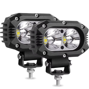 Vainas LED de conducción todoterreno redondas difusas de 4 pulgadas, luces LED de trabajo, luces <span class=keywords><strong>antiniebla</strong></span> combinadas de inundación para camión, <span class=keywords><strong>Jeep</strong></span>, coches, ATV, Tractor, barco - Product Image 1