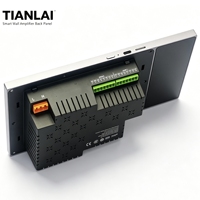 C10-7 PLUS Tuya Smart Zigbee Gateway Layar Sentuh 7 Inci Panel Musik dengan Amplifier Terintegrasi untuk Sistem Otomasi Rumah
