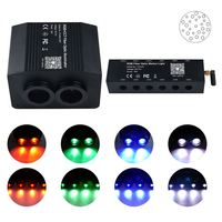 Kit de plafonnier étoilé pour voiture 16W Twinkle & 9W Shooting Star, 200/360 pièces, 2/3/4M, contrôle par APP/télécommande pour ciel étoilé