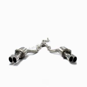 Tuyau d'échappement S304 pour <span class=keywords><strong>Bmw</strong></span> <span class=keywords><strong>E63</strong></span> E64 645i GT 3.0t pièces de Performance automatique de silencieux Valvetronic d'échappement à soupape d'usine - Product Image 3