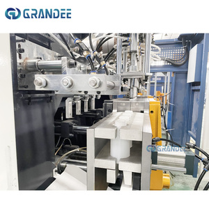 เครื่องเป่าแบบสถานีคู่สำหรับ3L 5L ขวด HDPE LDPE เครื่องเป่าพลาสติกแบบพกพาสำหรับ - Product Image 6