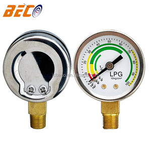 SKA -116 pengukur tekanan LPG 40mm untuk tangki propana 10kg - Product Image 6