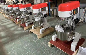 Fabrik preis High Speed Universal 40 Liter Planetary Food Mixer Bäckerei-Teig mischer mit Edelstahl deckel und Schüssel - Product Image 2