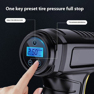 Không Dây Inflator Nhanh Bơm Lạm Phát Hiển Thị Kỹ Thuật Số Thông Minh Lốp Inflator Bơm Thuận Tiện Thông Minh Bơm LED Chiếu Sáng - Product Image 2