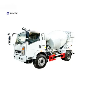 Novo caminhão de misturador de concreto diesel 4x4 4x2 howo light homan, caminhão 6cbm 180hp