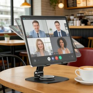 Supporto Pieghevole in Alluminio Durevole ed Economico per Telefoni e Tablet, Porta Dispositivi Mobili da Scrivania per <span class=keywords><strong>iPad</strong></span>, Disponibile per Acquisti all'Ingrosso - Product Image 3