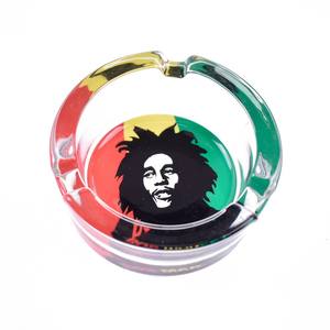 Cenicero Redondo de Vidrio para Cigarrillos <span class=keywords><strong>LOCO</strong></span> de 8.5cm, Cenicero de Bolsillo para Tabaco sin Humo, Accesorios para Fumar, Venta al Por Mayor Personalizada - Product Image 6