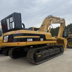 Excavadora de cadenas Caterpillar 330B usada, 30 toneladas, modelo 2024, bomba hidráulica MOOG, motor, equipo de construcción en venta - Product Image 1