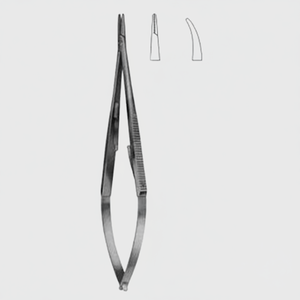 ที่จับเข็ม CASTROVIEJO Steel Manual Catch ขนาด 145 มม. สำหรับการผ่าตัดขนาดเล็ก โดย GRAYROCKS ENTERPRISES ผลิตในประเทศปากีสถาน - Product Image 2