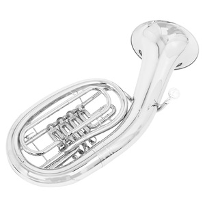 <span class=keywords><strong>Tuba</strong></span> LADE Barry East de 4 Llaves Bombardino Big Hug con Tono en Si Bemol Plateado Niquelado Bajo Superior - Product Image 4