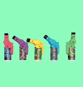 Cabezal móvil en caja de exhibición, a prueba de viento, envío rápido, encendedor de soplete inclinado recargable de Gas para acampar al aire libre, uso diario - Product Image 6