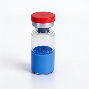 Mejor Precio CAS 49557-75-7 Polvo Liofilizado de Grado Cosmético Alta Pureza 99% GHK-Cu Polvo Azul de Cobre OEM Marca Privada - Product Image 2
