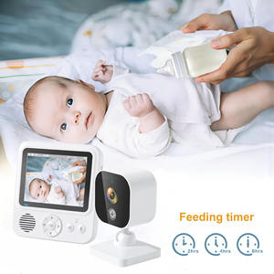 Surveillance de la température vocale bidirectionnelle Musique <span class=keywords><strong>Berceuse</strong></span> Allaitement Timing Baby Monitor Baby Camera - Product Image 4