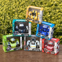 Niños Educación Temprana DIY Ensamblado 2 en 1 Aleación pequeña Transformar Robot Juguete Deformación Coche