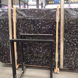 Tmz đá của chất lượng cao hiện đại biển đen Vỏ Đá Cẩm Thạch nóng bán đánh bóng cho khách sạn phòng khách trang trí ODM/OEM - Product Image 4