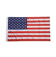 Vente en gros 3x5 pieds 90x150cm imprimé étoiles et rayures USA drapeau américain bannières drapeau national