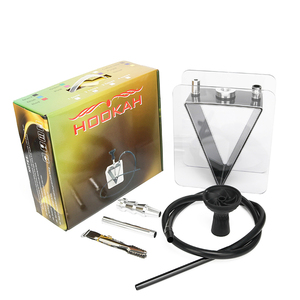 6 màu sắc vuông sheesha tùy chỉnh hookah bán buôn nargile hoàn chỉnh chicha tam giác hookah Shisha Bộ - Product Image 5