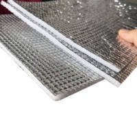Rouleau d'isolation thermique réfléchissant feuille réfléchissante isolation en mousse pour toit barrière thermique refroidisseur doublure feuille de mousse ou logistique