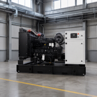 Générateur diesel à châssis ouvert CRYOMAX DO 200KW, démarrage électrique 12V/24V DC, refroidissement robuste, panneau de commande intégré