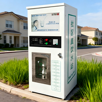 Distributeur d'eau de 400G 5 gallons avec personnalisation de marque, kiosque à monnayeur et billets, pour hôtels