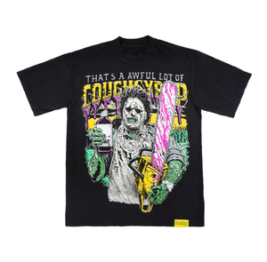 T-shirt ALOCS Halloween Chainsaw COUGH SYRUP, <span class=keywords><strong>Abbigliamento</strong></span> Streetwear <span class=keywords><strong>Hip</strong></span> <span class=keywords><strong>Hop</strong></span>, Produttori di <span class=keywords><strong>Abbigliamento</strong></span> 100% Cotone Personalizzato - Product Image 2