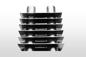 Düşük Basınçlı Paslanmaz Çelik Baca Gazı Atık Isı Eşanjörü Ekonomizeri, CFB Kazanı Doğal Sirkülasyonlu Enerji Tasarrufu Sağlar - Product Image 4