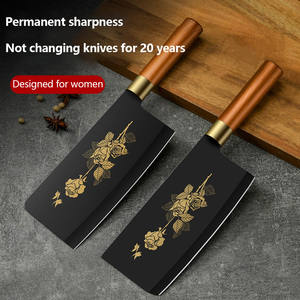 Bán Buôn Thép Không Gỉ Dao Nhà Bếp Thiết Lập Bao Gồm Xương Chopper Đầu Bếp Của & Cắt Dao Mài Kéo Và Dao Khối - Product Image 3