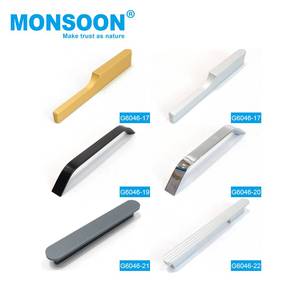 Đồ Nội Thất Phần Cứng Ngăn Kéo Tủ Bếp Kéo Tủ Quần Áo Xử Lý Nhôm Hồ Sơ Cửa Tủ Xử Lý - Product Image 2