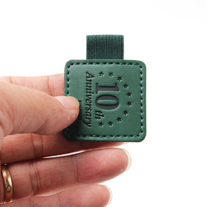 Porte-stylo en cuir amélioré, nouveau design <span class=keywords><strong>2022</strong></span>, pour carnets, <span class=keywords><strong>boucle</strong></span> élastique adhésive pour stylo pour journaux, calendriers - Product Image 3