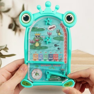 Jouet amusant de flipper de dessin animé, disque de labyrinthe 3D, petits cadeaux, puzzle de nostalgie de poche, éducatif pour la maternelle, en matériau ABS - Product Image 4