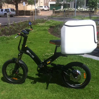 FRP GRP fibra de vidrio compuesto plástico aislamiento KFC caja de entrega de alimentos en la motocicleta