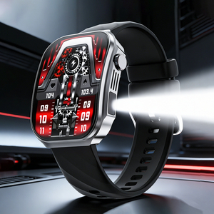 Reloj Inteligente U15 <span class=keywords><strong>de</strong></span> Moda 2026 con <span class=keywords><strong>Pantalla</strong></span> Curva IPS, <span class=keywords><strong>Linterna</strong></span>, Monitor <span class=keywords><strong>de</strong></span> Sueño, SOS, Reproductor <span class=keywords><strong>de</strong></span> Música, Reloj Deportivo para Hombre - Product Image 1