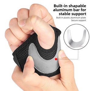 Logotipo personalizado Pulgar Muñequera Brace Pulgar Spica Férula para artritis Dolor Gatillo Pulgar Versión de inserción de aluminio - Product Image 2