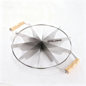 Bánh cắt 10.6 inch thép không gỉ cho nhà bếp Nhà hàng sử dụng 4-10 cắt lát cắt chính xác thân thiện với môi dễ dàng - Product Image 1