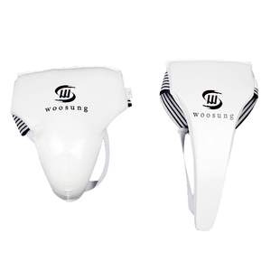 Çocuklar ve Erkekler için Premium Ayarlanabilir Tekvando Kasık Koruyucusu - Karate Kick Boks Sanda Antrenmanı için Yüksek Yoğunluklu Köpük Koruyucu - Product Image 1