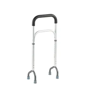 Bliss Medical Walking Aid Stick Anti Slip Lightweight Ergonomic Hand RSC Four Legs Quad Cane for Elderly