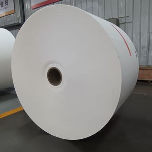 Rollo de Papel Recubierto de PE de Baja Contaminación, Pulpa Virgen, con Certificación de Grado Alimenticio para Comercio Transfronterizo de Papel Base para Vasos - Product Image 2