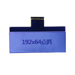 Cheap and high quality 192*64 high resolution graphic LCD screen